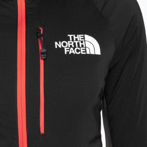 Női pehelypaplan The North Face Dawn Turn Hybrid Ventrix Hoodie sugárzó narancssárga/fekete/aszfalt szürke