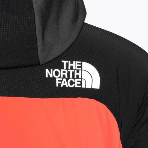 Női pehelypaplan The North Face Dawn Turn Hybrid Ventrix Hoodie sugárzó narancssárga/fekete/aszfalt szürke