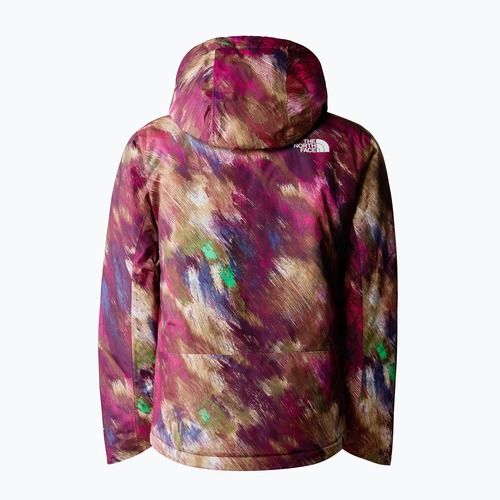The North Face Freedom szigetelt boysenberry paint lightening kis nyomtatott gyermek sí kabát