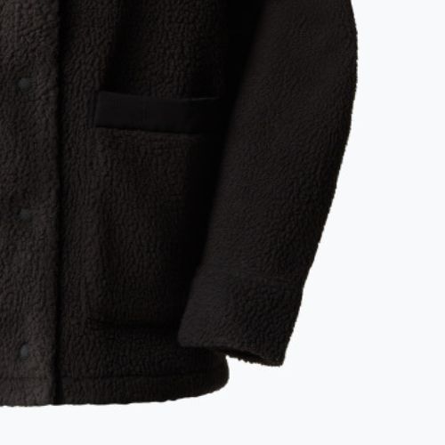Női pulóver The North Face Cragmont Fleece Shacket fekete