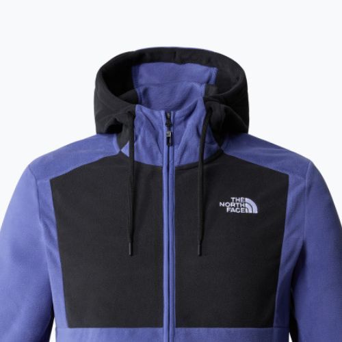 Férfi The North Face Homesafe Full Zip Fleece kapucnis pulóver barlang kék/fekete