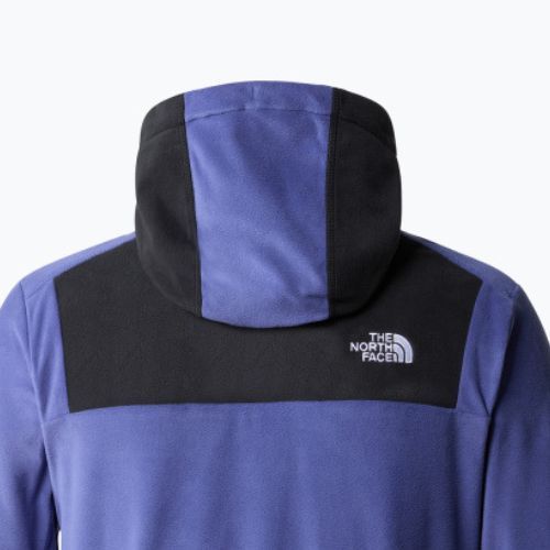 Férfi The North Face Homesafe Full Zip Fleece kapucnis pulóver barlang kék/fekete