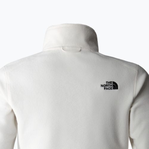 Női gyapjú pulóver The North Face 100 Glacier Fz gardenia fehér