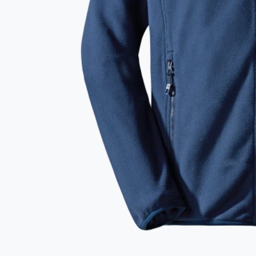 Férfi gyapjú pulóver The North Face 100 Glacier Full Zip csúcstalálkozó navy