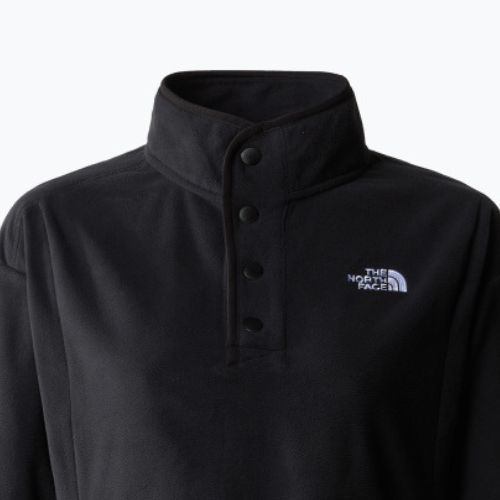 Női fleece pulóver The North Face Homesafe Snap Neck Fleece pulóver fekete/fekete