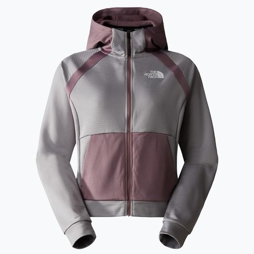 Női trekking pulóver The North Face Ma Full Zip Fleece meld szürke/barna szürke