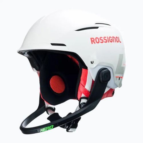 Rossignol Hero Slalom Slalom Impacts sí sisak + Chinguard fehér