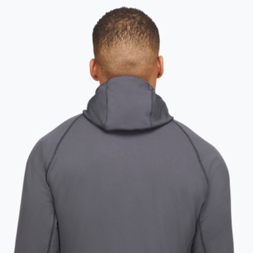 Férfi Rab Superflux Hoody grafén/tűzszaggató trekking pulóver