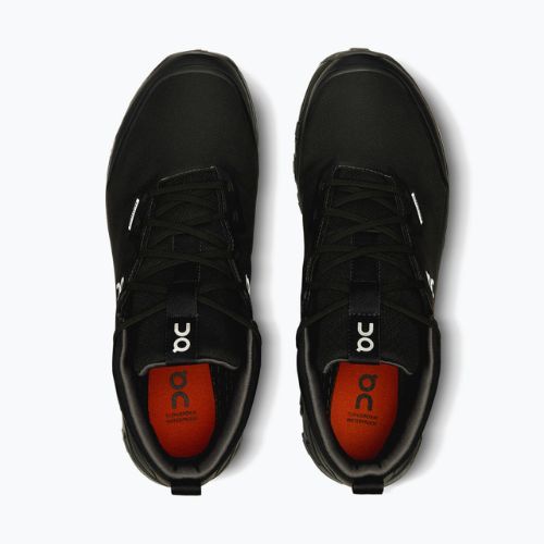 Férfi túrabakancs On Cloudroam vízálló fekete/eclipse