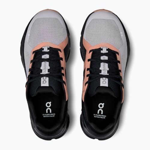 Női futócipő On Cloudrunner vízálló fade/fekete