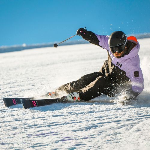 Völkl Deacon 72 Master + XCOMP 16 GW sötétkék/rózsaszín lesiklópálya sílécek