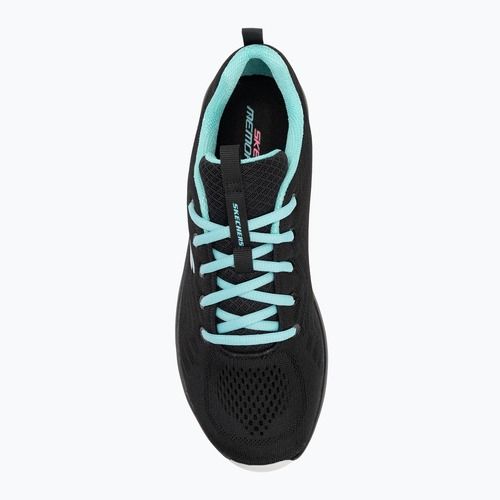SKECHERS Graceful Get Connected női edzőcipő fekete/türkiz színben