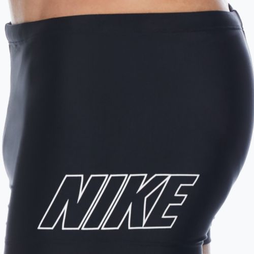 Férfi Nike Logo Square úszó boxeralsó fekete