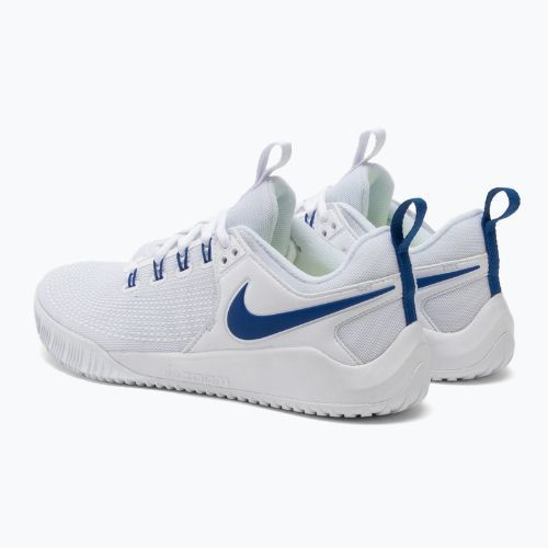 Női röplabdacipő Nike Air Zoom Hyperace 2 fehér/királyi játékcipő