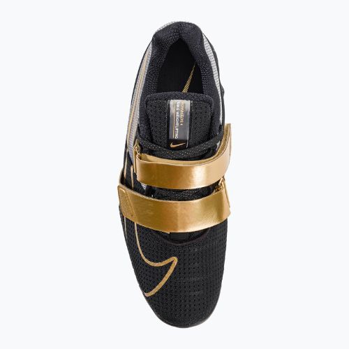Nike Romaleos 4 fekete/metál arany fehér súlyemelő cipő