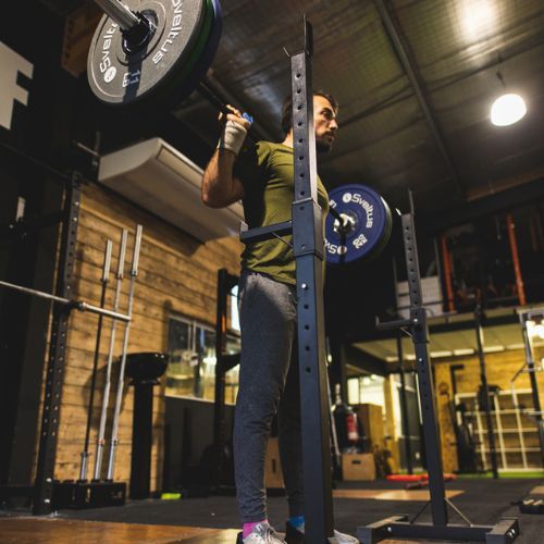 Sveltus független guggolóállvány x2 fekete