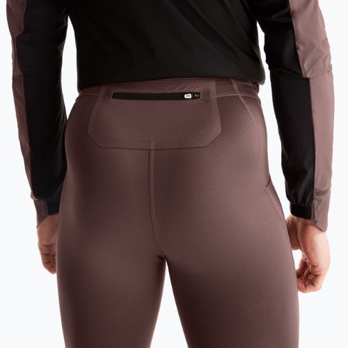Férfi futó leggings On Running Performance Winter grape