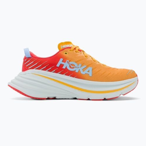 HOKA Bondi X fiesta/amber sárga férfi futócipő