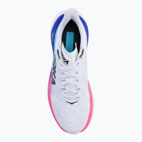 Férfi futócipő HOKA Mach 5 white/scuba blue