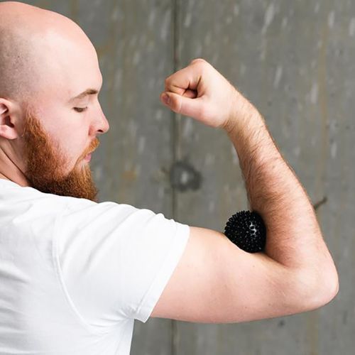 HMS BLP01 Lacrosse masszázs labda fekete