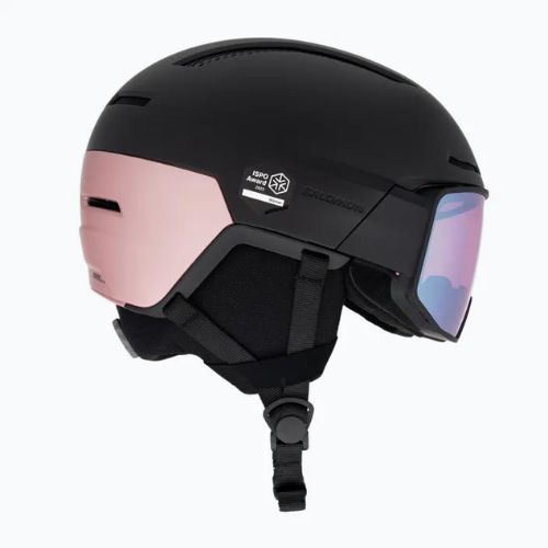 Salomon Driver Pro Sigma S2 síbukósisak fekete/rózsaszín/arany