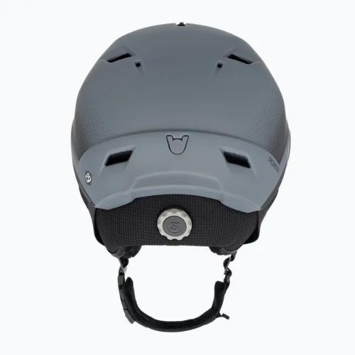 Salomon Pioneer LT Visor S2 síbukósisak ébenfa/piros