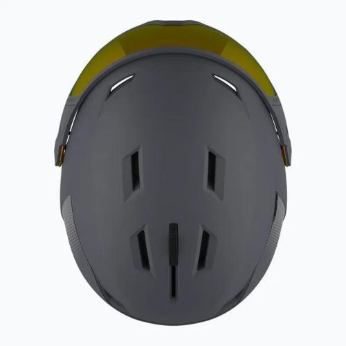Salomon Pioneer LT Visor S2 síbukósisak ébenfa/piros