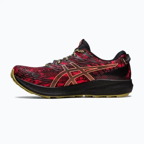 ASICS Fuji Lite 3 elektromos piros/fekete férfi futócipő