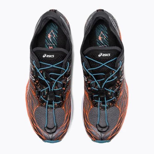 Női futócipő ASICS Fujispeed black/nova orange