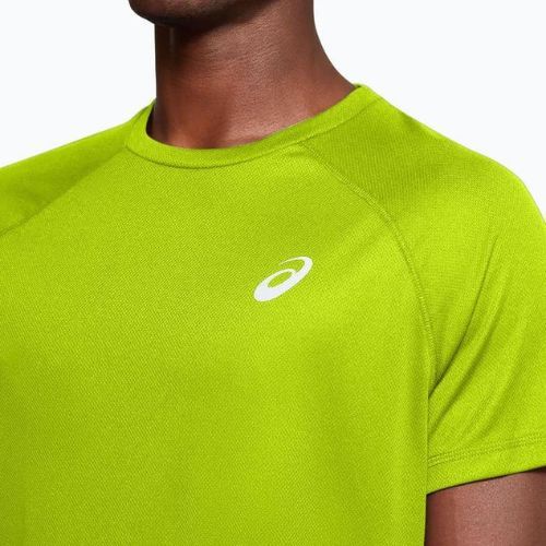 Férfi ASICS Sport Run Top lime zest futópóló