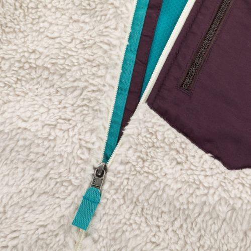 Férfi melegítőfelső Patagonia Classic Retro-X natural w/obsidian plum