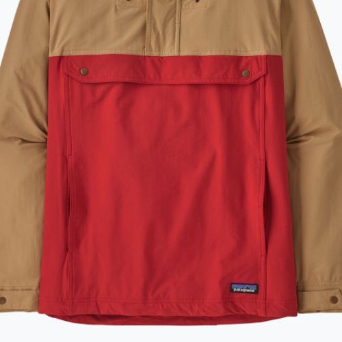 Patagonia Isthmus Anorak túra piros férfi szélkabát