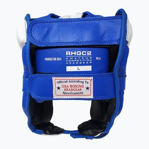 Boksz fejvédő Rival Amateur Competition Headgear blue/white