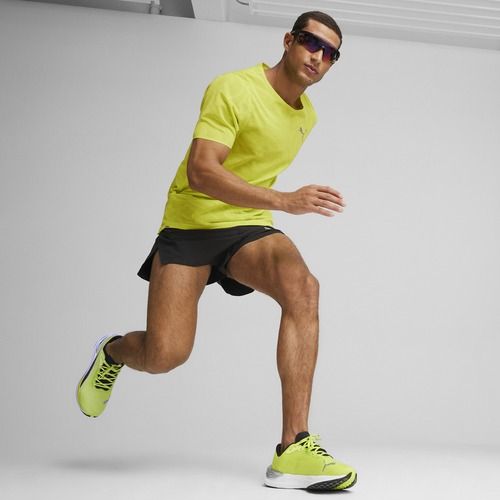 Férfi futópóló PUMA Run Ultraspun green