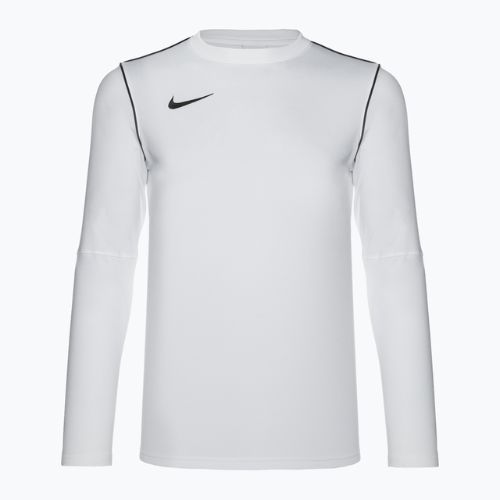 Férfi Nike Dri-FIT Park 20 Crew fehér/fekete/fekete hosszú ujjú labdarúgó cipő
