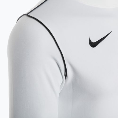 Férfi Nike Dri-FIT Park 20 Crew fehér/fekete/fekete hosszú ujjú labdarúgó cipő