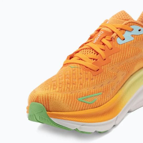 Férfi futócipő HOKA Clifton 9 solar flare/sherbet