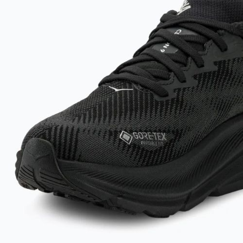 Női futócipő HOKA Clifton 9 GTX fekete/fekete