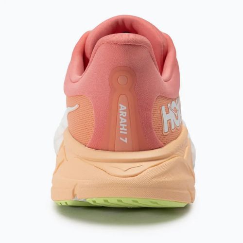 Női futócipő HOKA Arahi 7 papaya/korall színben