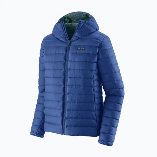 férfi pehelykabát Patagonia Down Sweater Hoody passage blue