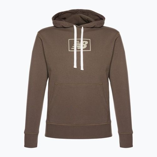 férfi melegítőfelső New Balance Essentials Hoodie darkmush