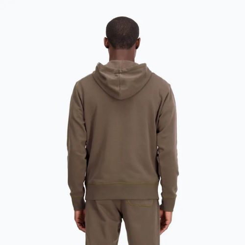 férfi melegítőfelső New Balance Essentials Hoodie darkmush