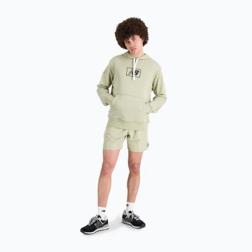 férfi melegítőfelső New Balance Essentials Hoodie fatigueg