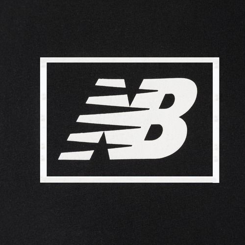Férfi póló New Balance Essentials Logo black