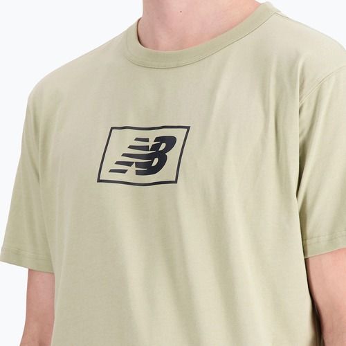 Férfi póló New Balance Essentials Logo fatigueg
