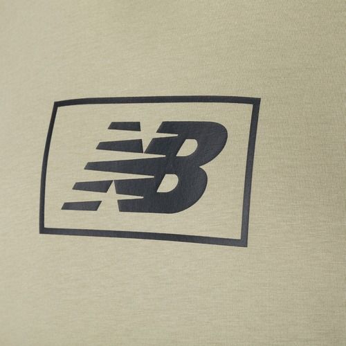 Férfi póló New Balance Essentials Logo fatigueg