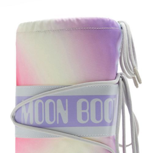 Női Moon Boot Icon Icon Tie Dye hócsizma gleccser szürke