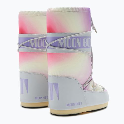 Női Moon Boot Icon Icon Tie Dye hócsizma gleccser szürke