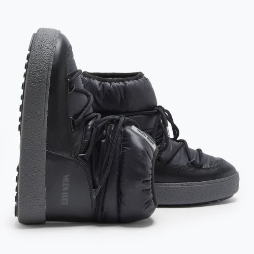 Női Moon Boot Ltrack Low Nylon WP hócsizma fekete