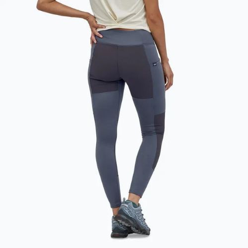 Női futó leggings Patagonia Pack Out Hike smordel blue
